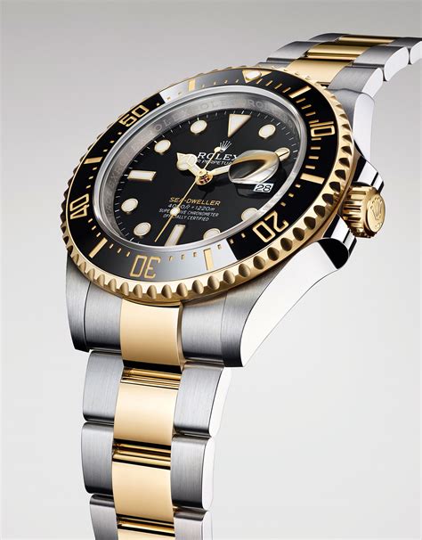 rolex sea dweller on rubber gold|rolex sea dweller price guide.